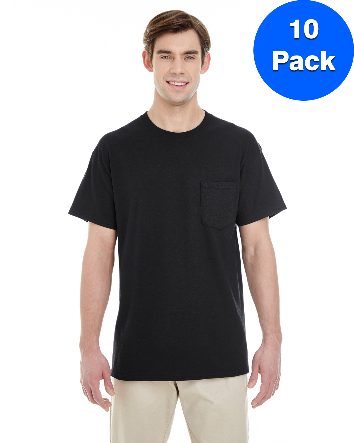 Gildan Mens Heavy Cotton T-Shirt with a 