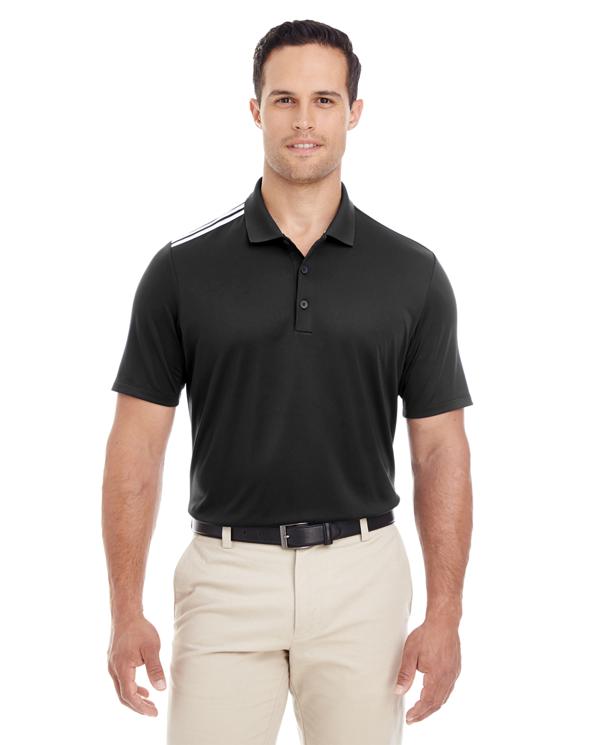 Adidas Mens 3-Stripes Shoulder Polo (A233) – Undermoments – Basic ...