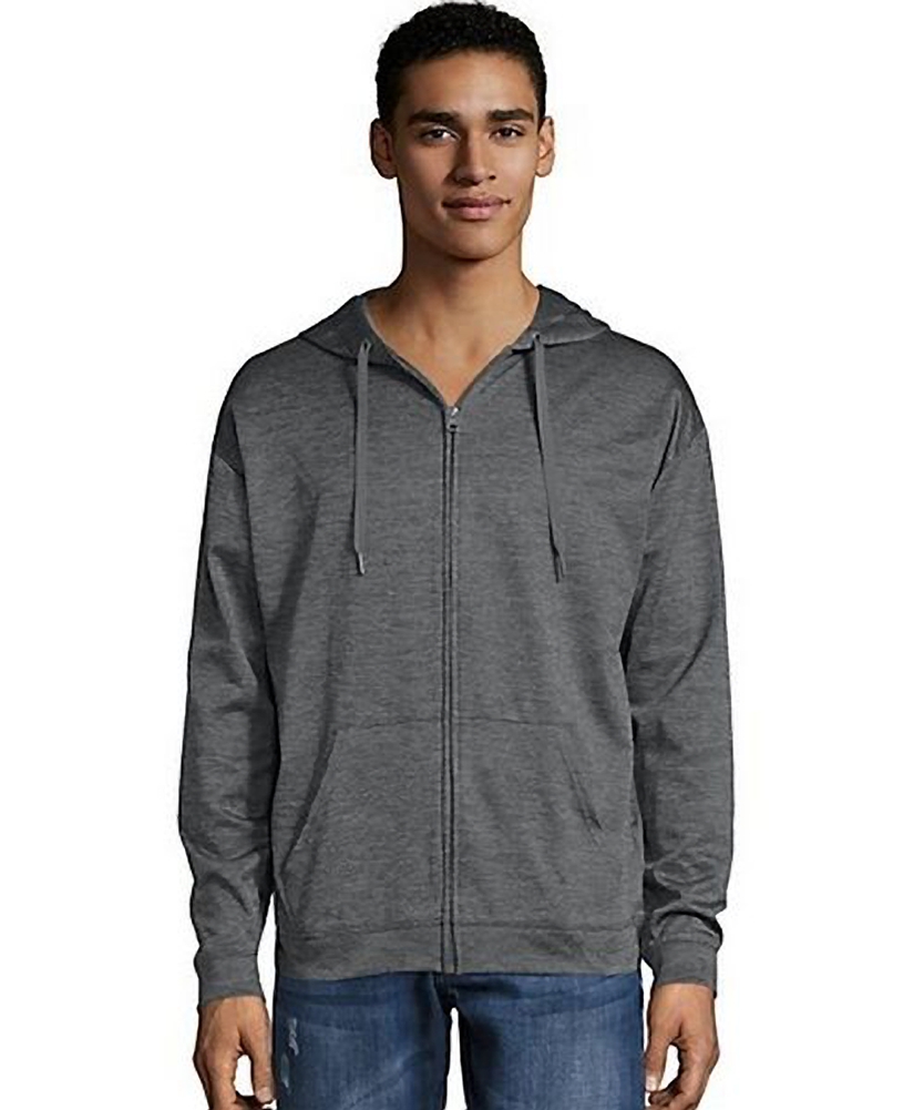 hanes zip up hoodie