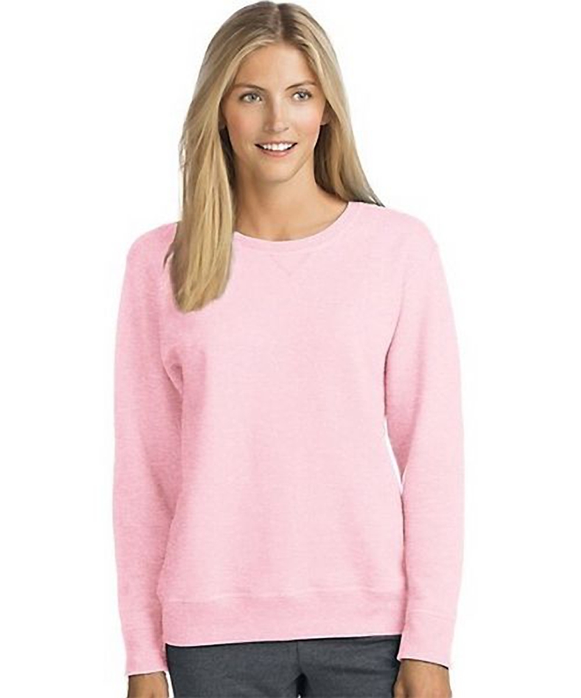 hanes women's ecosmart crewneck sweatshirt